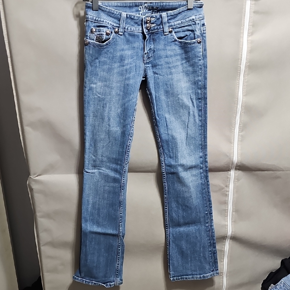 Miss Me Light Blue Boot Cut Jeans